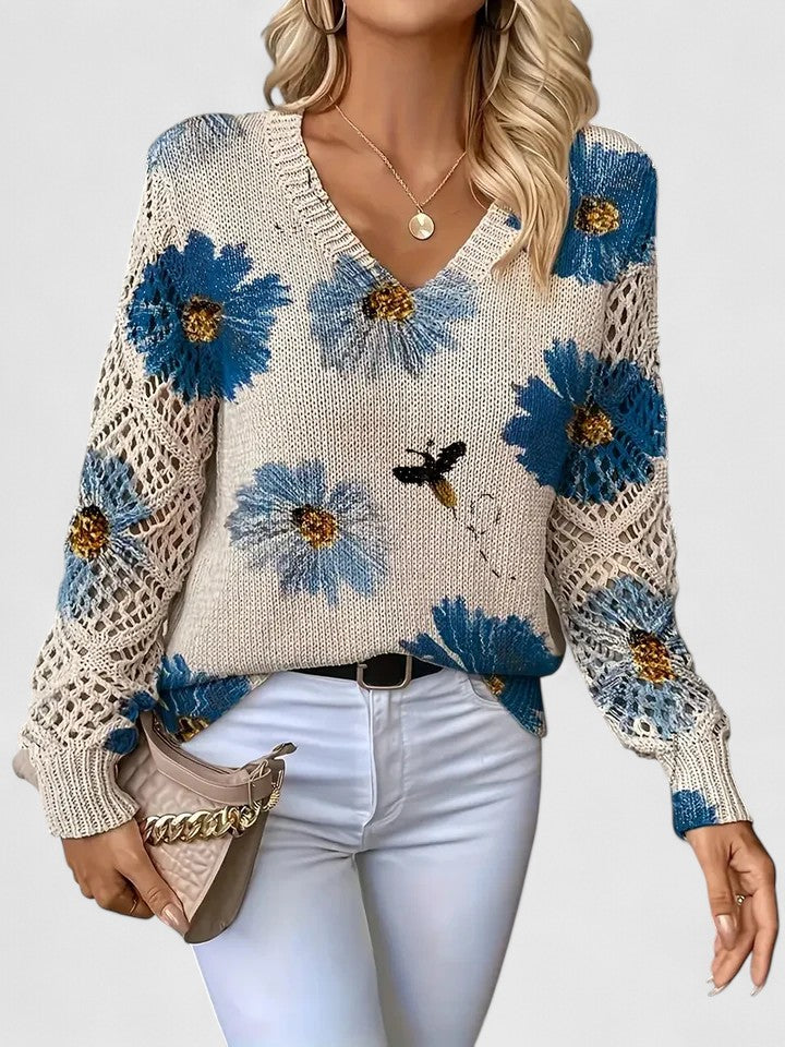 ARUBA™ | Suéter Con Diseño Floral