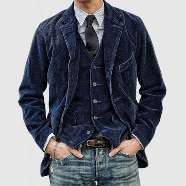 ADOLFO™ | Conjunto De Chaqueta Con Chaleco