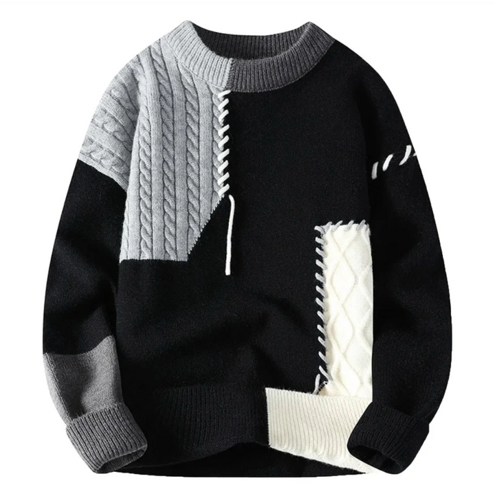 HILDA™ | Suéter Con Estilo Patchwork