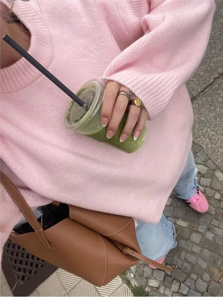 MALENA™ | Suéter Con Cuello Redondo
