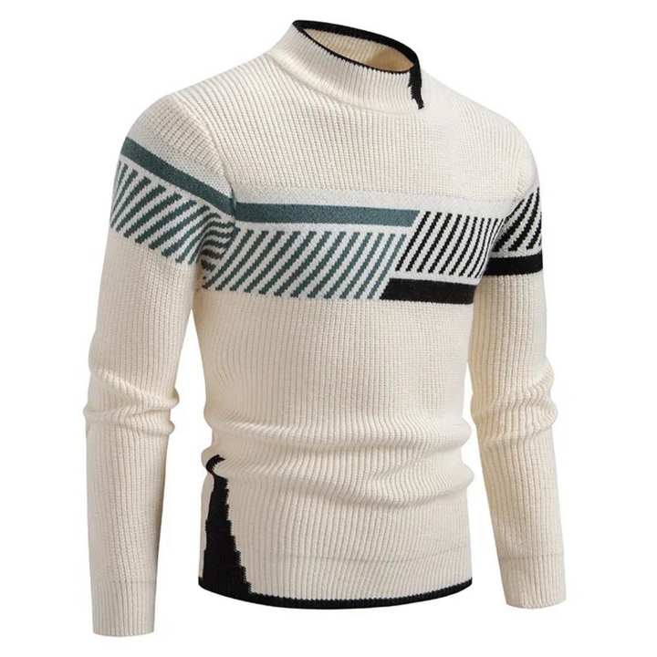 ANDRES™ | Suéter Con Estampado Geométrico
