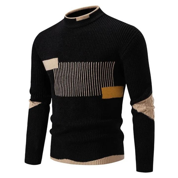 ANDRES™ | Suéter Con Estampado Geométrico