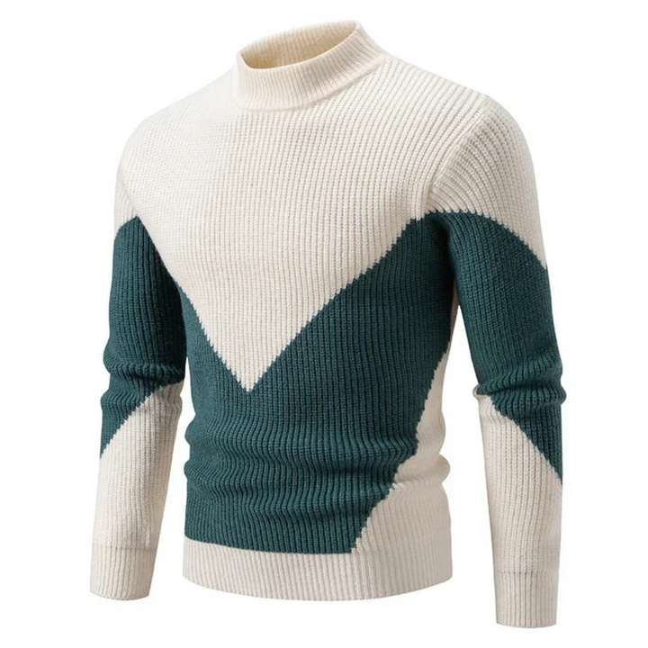 ANDRES™ | Suéter Con Estampado Geométrico