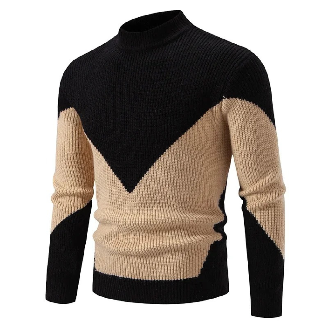 ANDRES™ | Suéter Con Estampado Geométrico