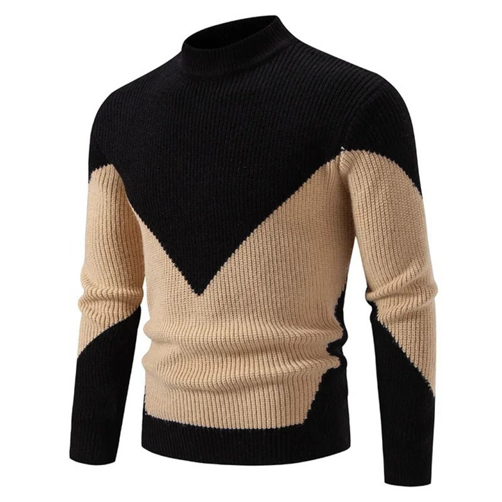 ANDRES™ | Suéter Con Estampado Geométrico