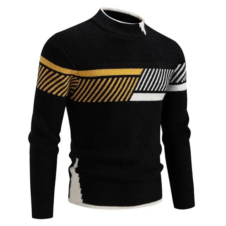 ANDRES™ | Suéter Con Estampado Geométrico