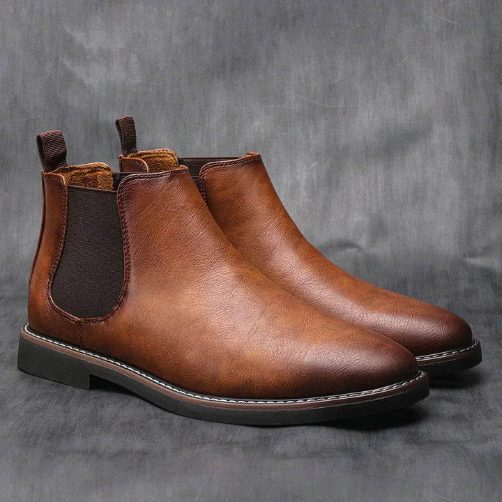 LUCIANO™ | Botas Altas De Cuero