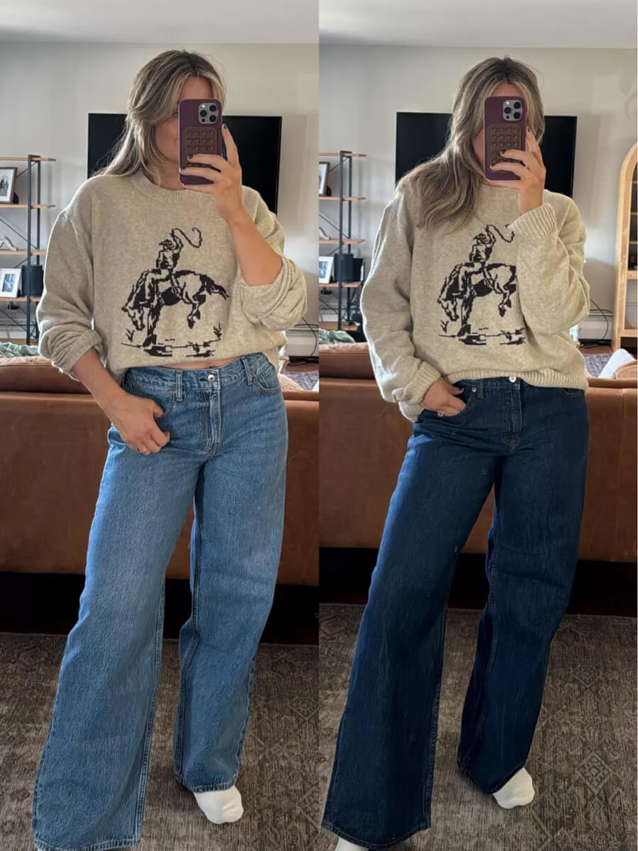 GLORIA™ | Suéter Con Diseño Cowboy